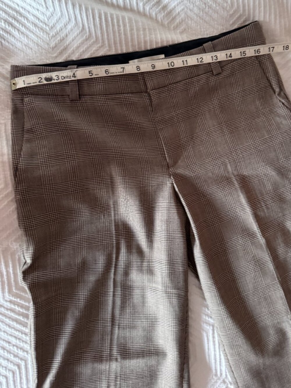 Everlane Straight-Leg Trouser in Tailor Twill (khaki) Size 8 - Picture 8 of 11